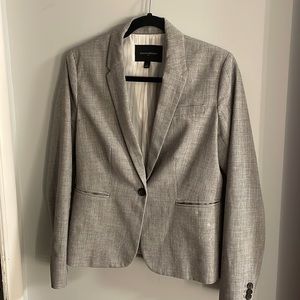 Banana republic grey blazer
